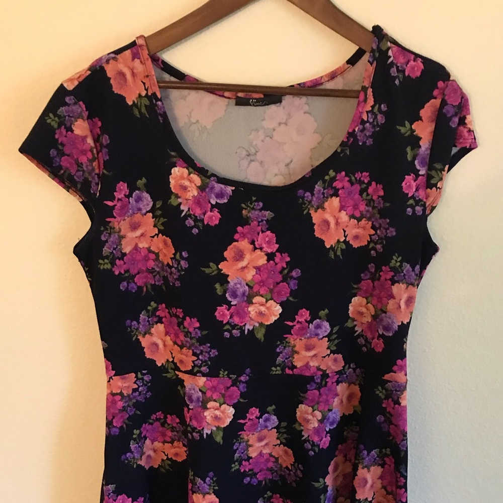 Floral Skater Dress